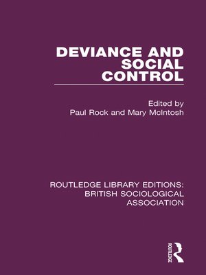 cover image of Deviance and Social Control
